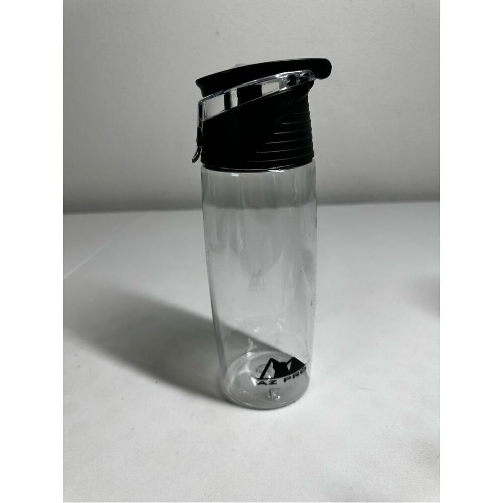 Arctic Zone AZ Pro Top Lid Clear Plastic Water Bottle 22 Oz - Picture 2 of 9
